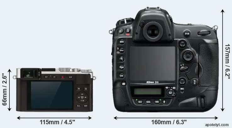 Comparison D-LUX 7 or D4 rear