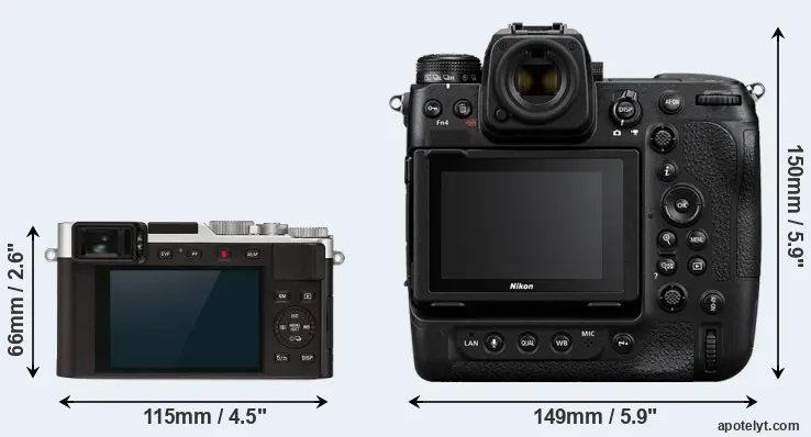Comparison D-LUX 7 or Z9 rear