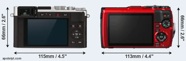 Comparison D-LUX 7 or TG-5 rear