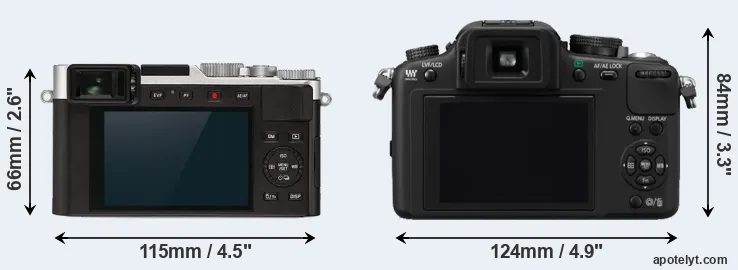 Comparison D-LUX 7 or G10 rear