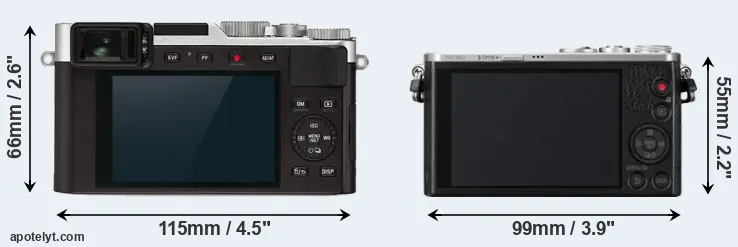 Comparison D-LUX 7 or GM1 rear