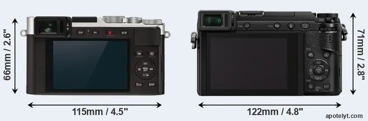 Comparison D-LUX 7 or GX80 rear