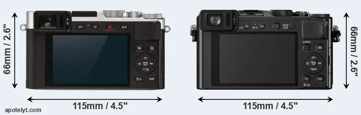 Comparison D-LUX 7 or LX100 rear