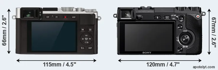 Comparison D-LUX 7 or NEX-7 rear