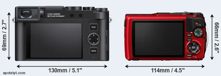 Comparison D-LUX 8 or TG-7 rear