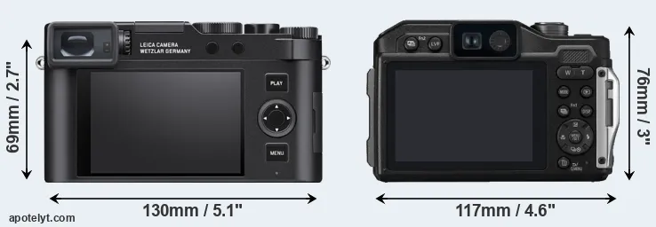 Comparison D-LUX 8 or FT7 rear