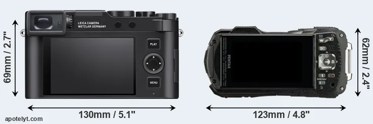 Comparison D-LUX 8 or WG-90 rear