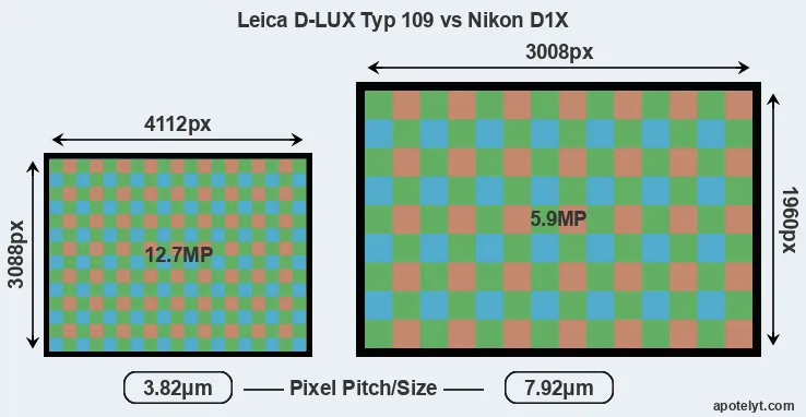 D-LUX Typ 109 versus D1X MP
