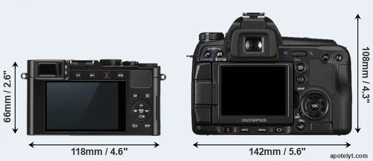 Comparison D-LUX Typ 109 or E-30 rear
