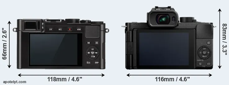 Comparison D-LUX Typ 109 or G110 rear