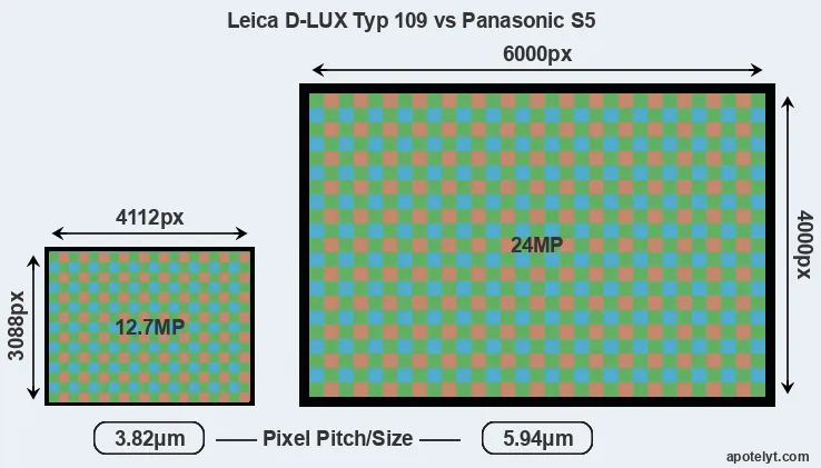 D-LUX Typ 109 versus S5 MP