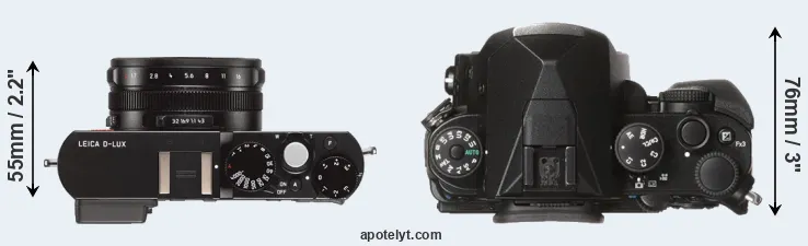 Compare D-LUX Typ 109 versus KP top