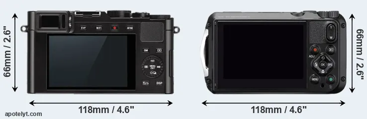 Comparison D-LUX Typ 109 or WG-6 rear