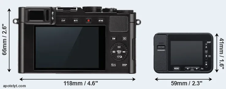 Comparison D-LUX Typ 109 or RX0 rear