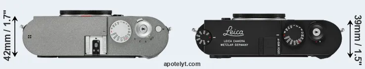 Compare M-E Typ 240 versus M10-P top