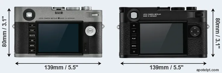 Comparison M-E Typ 240 or M10-R rear