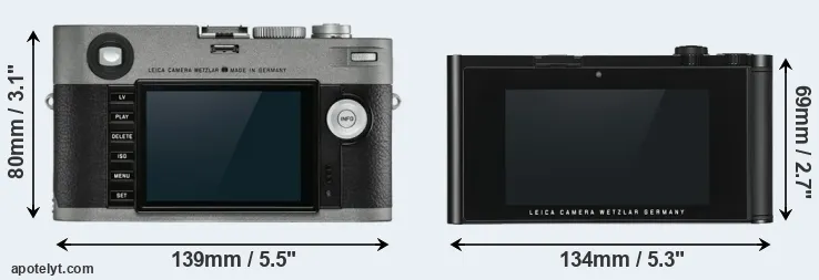 Comparison M-E Typ 240 or TL rear