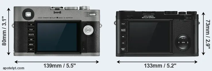 Comparison M-E Typ 240 or X Typ 113 rear
