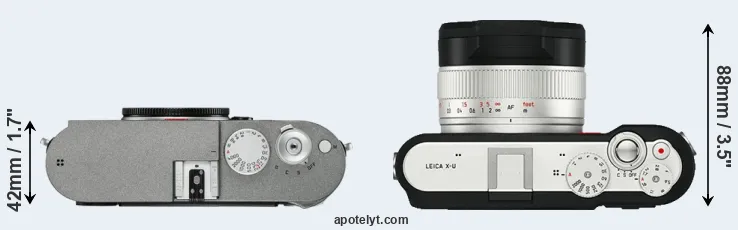 Compare M-E Typ 240 versus X-U Typ 113 top