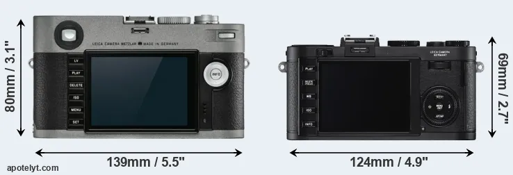 Comparison M-E Typ 240 or X2 rear