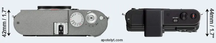 Compare M-E Typ 240 versus V1 top