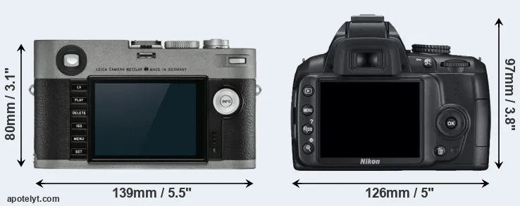 Comparison M-E Typ 240 or D3000 rear