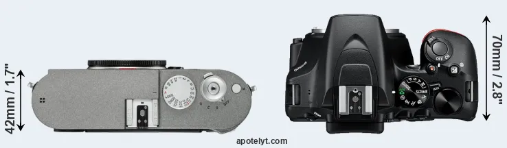 Compare M-E Typ 240 versus D3500 top