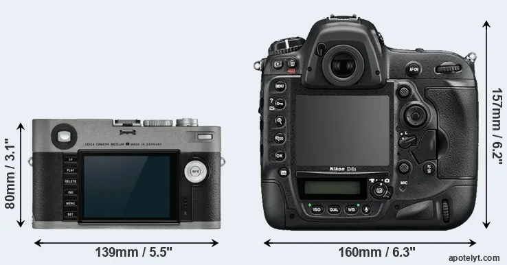 Comparison M-E Typ 240 or D4S rear