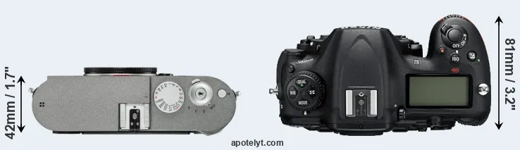 Compare M-E Typ 240 versus D500 top