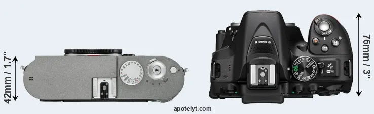 Compare M-E Typ 240 versus D5300 top