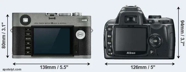 Comparison M-E Typ 240 or D60 rear