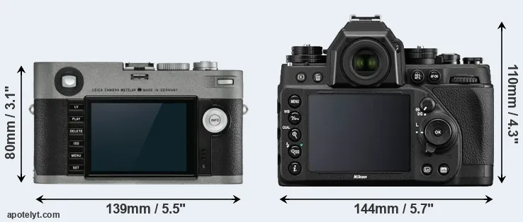 Comparison M-E Typ 240 or Df rear