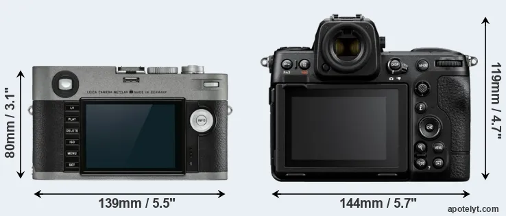 Comparison M-E Typ 240 or Z8 rear