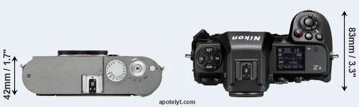 Compare M-E Typ 240 versus Z8 top