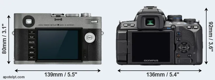 Comparison M-E Typ 240 or E-510 rear