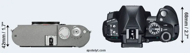 Compare M-E Typ 240 versus E-510 top