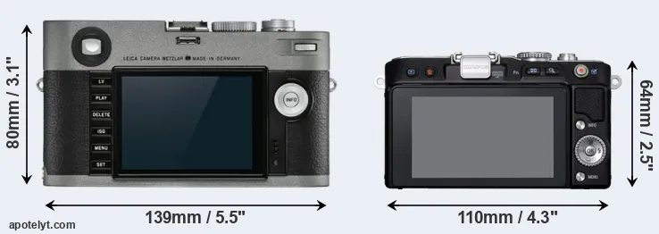 Comparison M-E Typ 240 or E-PL3 rear