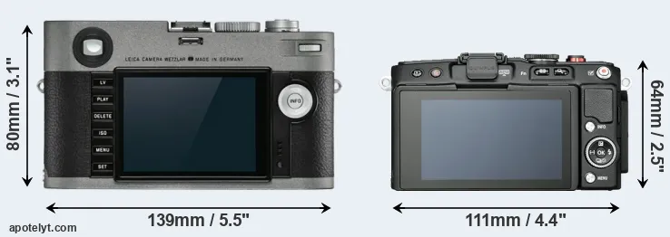 Comparison M-E Typ 240 or E-PL6 rear