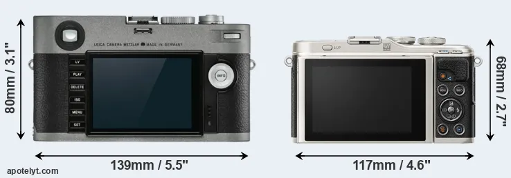 Comparison M-E Typ 240 or E-PL9 rear