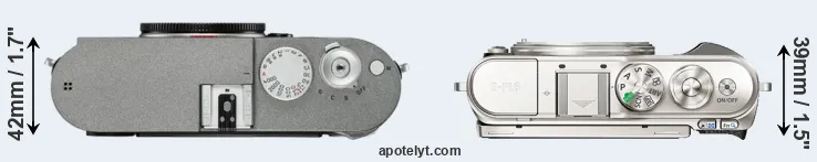 Compare M-E Typ 240 versus E-PL9 top