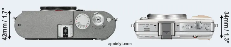 Compare M-E Typ 240 versus E-PM2 top