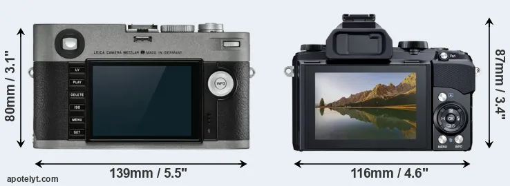 Comparison M-E Typ 240 or Stylus 1 rear