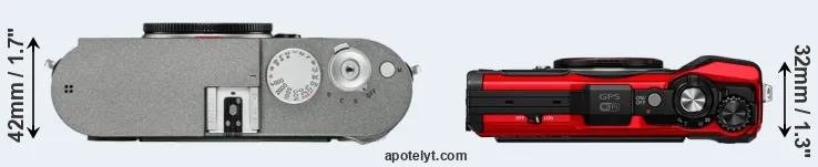 Compare M-E Typ 240 versus TG-6 top