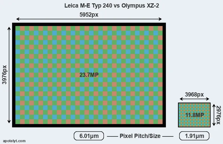 M-E Typ 240 versus XZ-2 MP