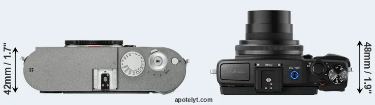 Compare M-E Typ 240 versus XZ-2 top