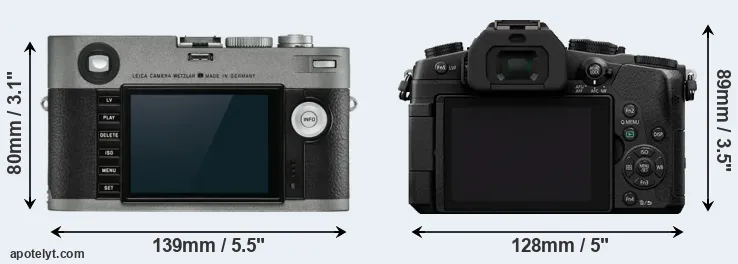 Comparison M-E Typ 240 or G85 rear