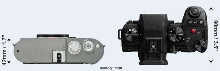 Compare M-E Typ 240 versus G9 II top