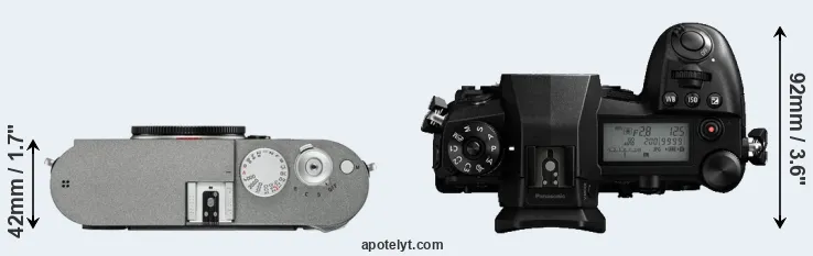 Compare M-E Typ 240 versus G9 top