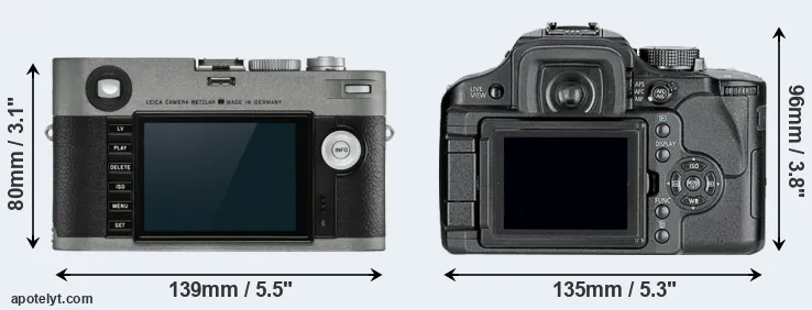 Comparison M-E Typ 240 or L10 rear