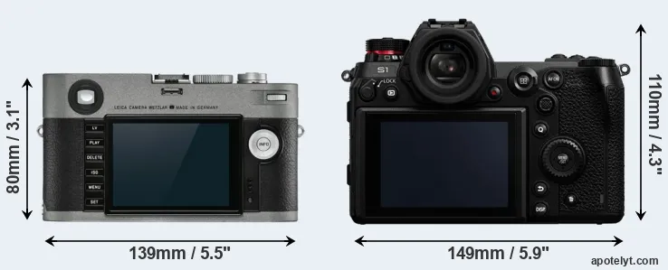 Comparison M-E Typ 240 or S1 rear